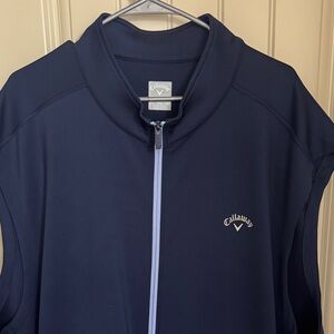 Callaway Dark Blue Sleeveless Vest